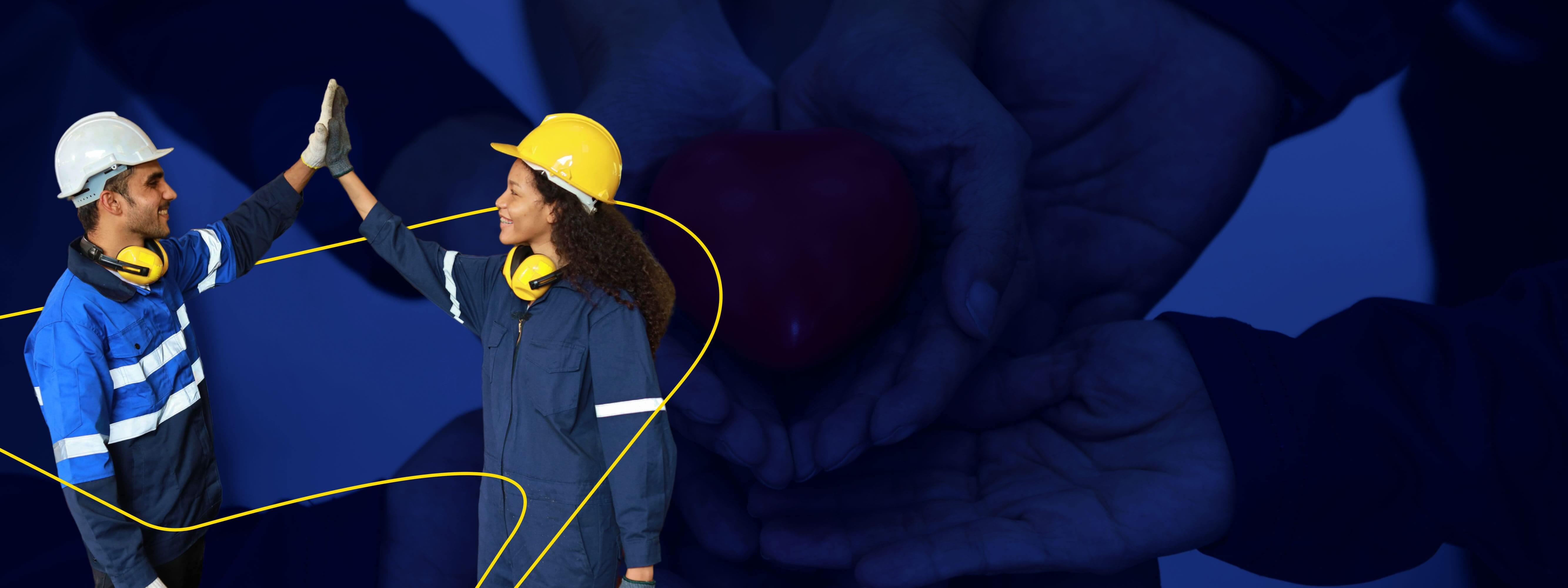 <p>Produzindo arames, cuidando das <strong>pessoas</strong> e do <strong>ambiente</strong></p>